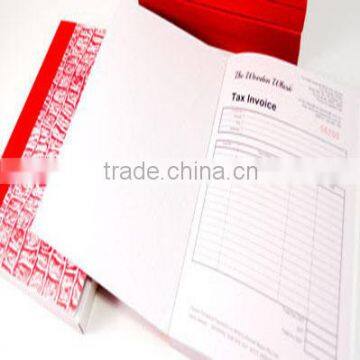 Customize triplicate carbonless paper invoice book