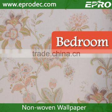 Apartments paper back Wallcovering non woven wallpaper