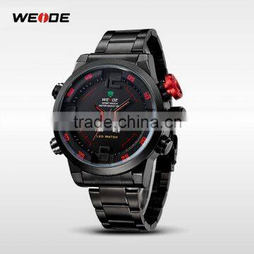 New 2014 WEIDE Best Selling Brand Watch Men Full Steel Watches LED Big Dial Watch Men Quartz Waterproof Military WH2309 photo-3