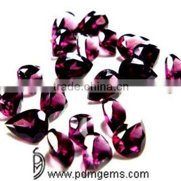 Rhodolite Garnet Pear Cut Faceted Lot For Silver Jewelry From Wholesaler