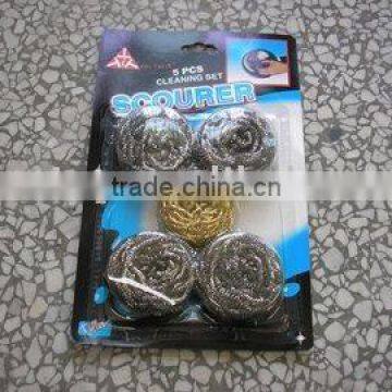 Hot sale SS Scourer with blister card