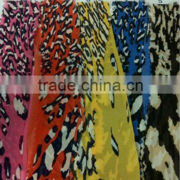 US$ 1/M up Chiffon Print Fabric Textile Stock Stocklot:G-13062227