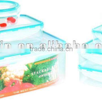 7pcs airtight food container set GL5014B