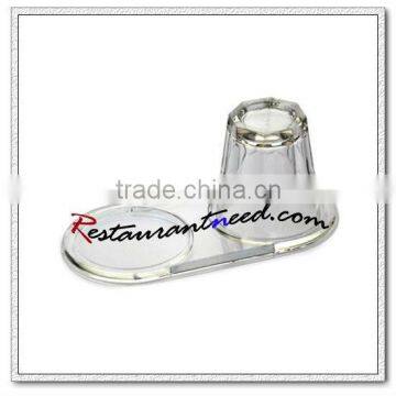 P104 High Quality Acrylic Double Cups Tray