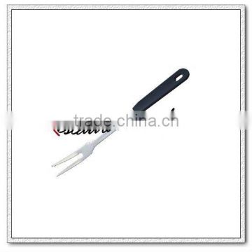 U074 Stainless Steel Meat Fork With Plastic Handle