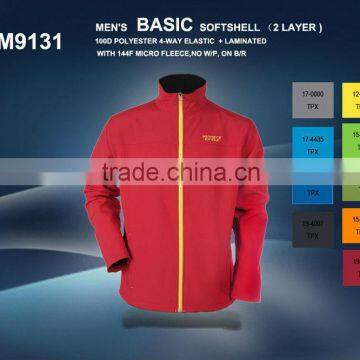 AM9131 2015 New Men Camping Free Tech Soft Shell Jacket photo-2