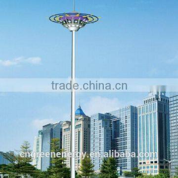 Q235 steel outdoor plaza high mast light with china factory price professional design all application