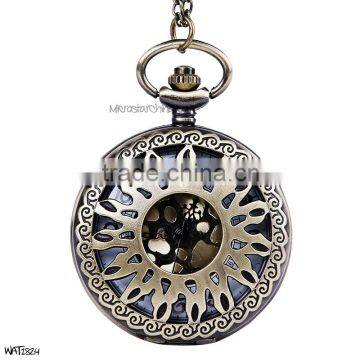 Wholesale Antique Pocket Watch Creative Necklace Watch