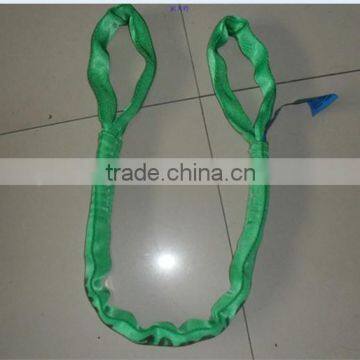 Polyester braided type lifting round sling