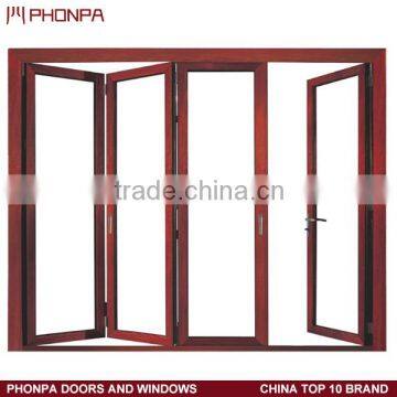 Aluminum folding door, glass folding door, mechanisms folding door folding