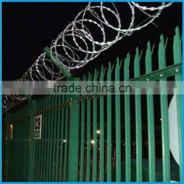 hot dipped galvanized concertina wire fence