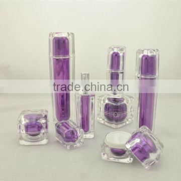 100ml Acrylic Square Bottle/Cosmetic Lotion Bottle