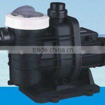 Low noise plastic swimming pool pump