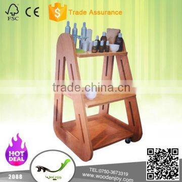 trolley 2088,for massage canter ,wooden trolly