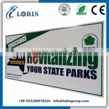 Screen Printing PP Hollow Plastic Display Board