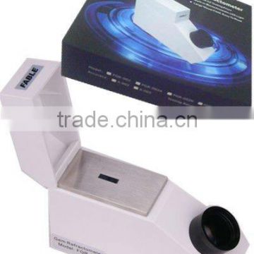 Gemological Refractometer/ refractive index of gemstone/ refractometer oil for free