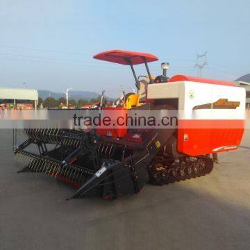 Tanzania Hot selling 4LZ-4.0 China Cheap Bag-grain-unloading type Combine Harveste