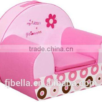 My Little Princess Cute Breathable Cotton Baby Foam Sofa Seat Cushion Couch Chair Sofa with Handle