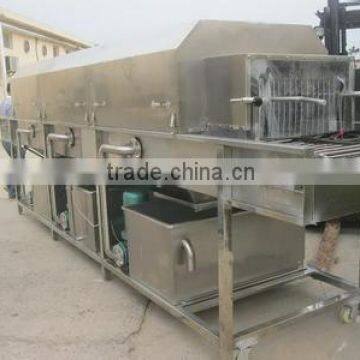 automatic vegetable crate washing machine