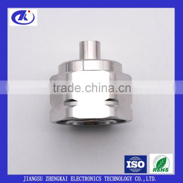 4.3-10 male rigtht angle clamp connector for RG141 cable