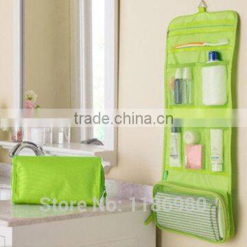 Travel bags Portable Folding Stylish Cosmetic Storage Case Makeup wash bag
