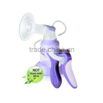 GOOD TAIWAN DESIGN AWARD-Assist Handle BPA FREE Maunal Milk Breast Pump