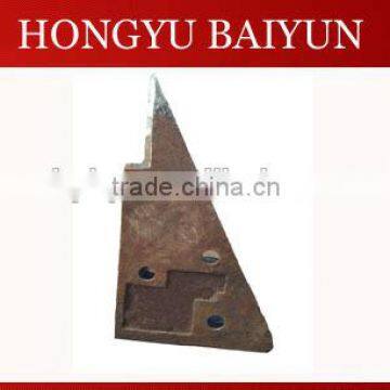 Shredder Hammer Good Quality Wear Parts Anvil Backer Opening Grates