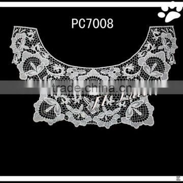 African polyester lace collar for lady front dress(PC7008)