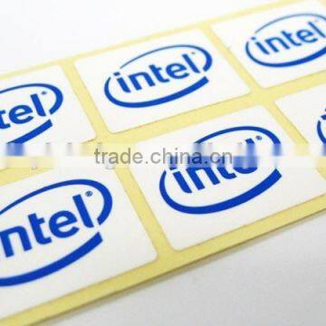 intel paper stickers