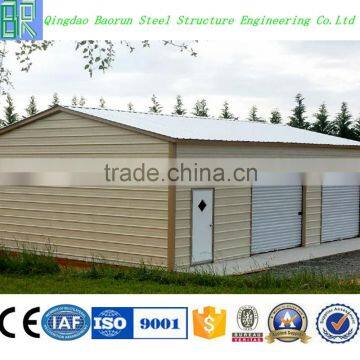 China cheap prefab garage used with roller door