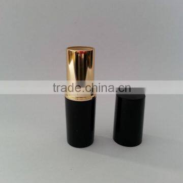 cosmetic packaging black custom lipstick tube