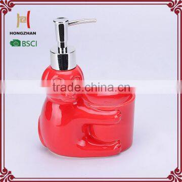 Animal Lotion/soap Dispenser Ceramic photo-5