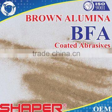 280 # Brown Aluminum Oxide BFA for Abrasive Cloth Roll