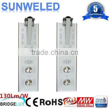 Parking Lots Use 50W Solar Integrated LED Street Light 20w 30w 40w 50w 60w 80w With IES photo-4