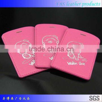 SEDEX and D-isney Audited Factory Full Color Printing PU Luggage Tag photo-2