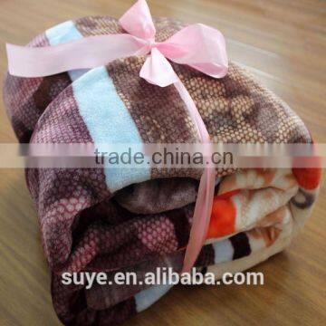 MFU Custom Design 100% polyester yarn dyed flannel fabric for blanket