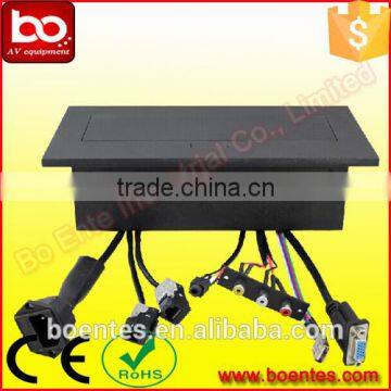 Conference Multimedia Box for Desktop Pop Up Socket With HDMI Wires Cables photo-5