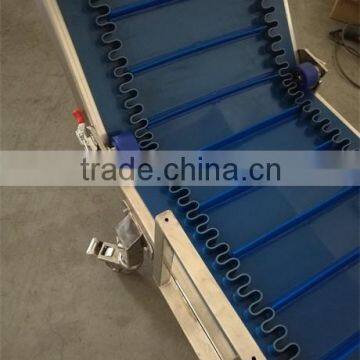 Quick Release Pvc Belt With Baffle and Side Guide Conveyor for Freezing Food photo-4