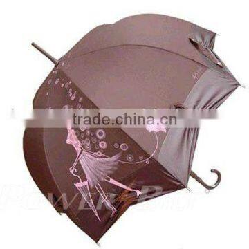 frill straight umbrella