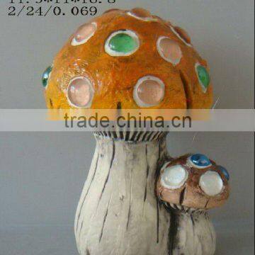 ceramic decorative mushroom