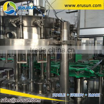 3000BPH Glass Bottle Balanced Pressure Filling Machine