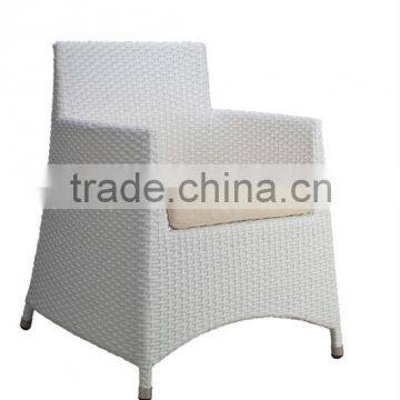 new design cheap outdoor dining pe rattan chair garden chair