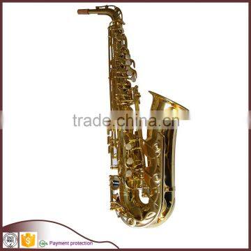 gold lacquer body YMH chinese cheap alto saxophone