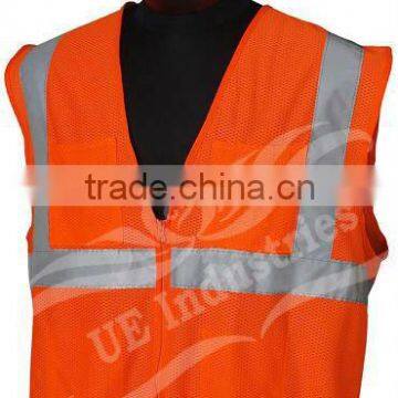 Zipper Safety vest