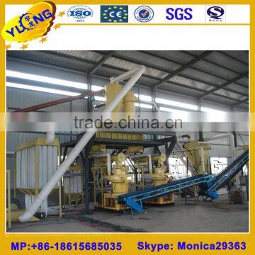 2-3ton/h portable wood pellet plant