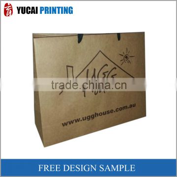 Kraft paper bag can be customized fashion gift shopping bag