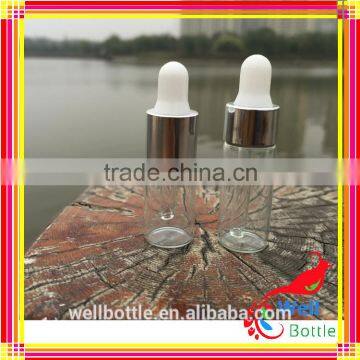 penicillinglass bottle with silicone rubber paint cap for njection bottle