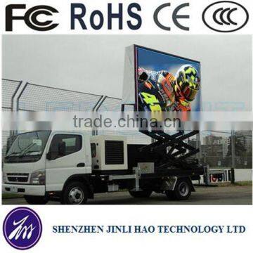 P10 mobile truck/trailer/car moving advertising led display for sale