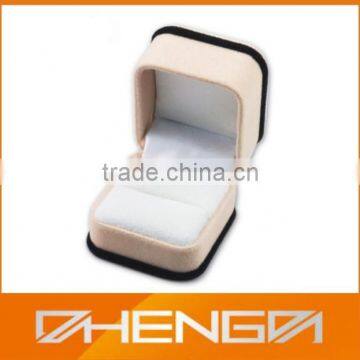 HOT SALE Factory Price custom made-in-china high quality wholesale velvet ring box manufacturer (ZDS-SJF066)