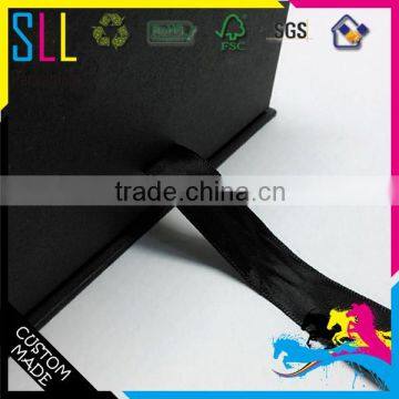 High Quality Black Cheap Wholesale Book Shape Paper Box photo-2